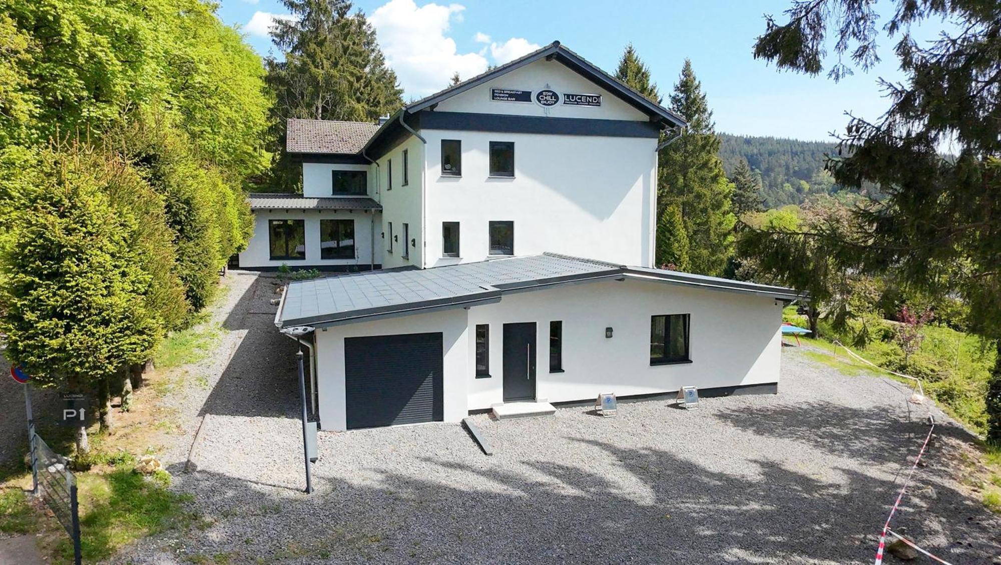 Gaestehotel Lucendi Premium Lounge Hohenleimbach Exterior foto